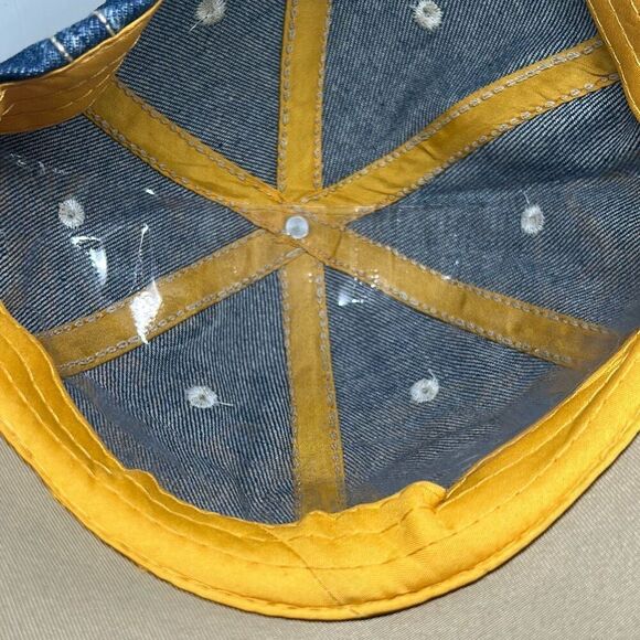 Denim Rhinestone LOVE Baseball Cap - Picture 5 of 5